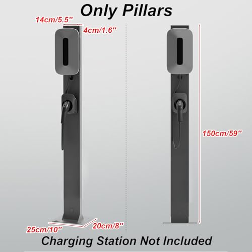 Support de chargeur EV fixe pour protéger vos câbles des chocs - 2