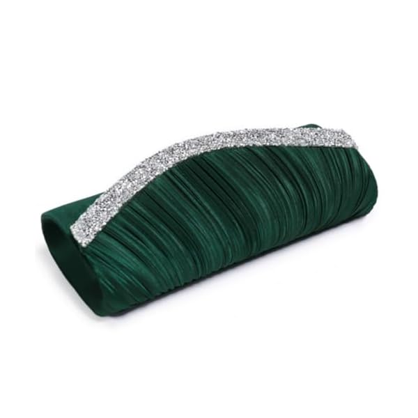 Dasein Clutch Purses for Women Evening Bags Formal Clutches with Rhinestones for Wedding Party Prom Dressy Purse - Image 4