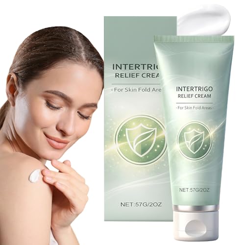 Intertrigo Cream Skin Fold Care & Chafing Support Cream Soothe Irritated Skin and Reduce Friction Fast-Drying Non-Greasy Supports Skin Comfort for Friction-Prone Areas