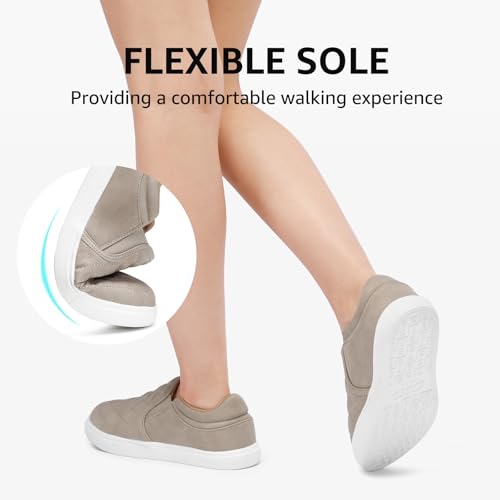 Image of STQ Slip On Shoes Women Fashion Sneakers Casual Loafers | Quilted 2.0 Comfort, Lightweight, Nursing, Driving, Teacher, Memory Foam