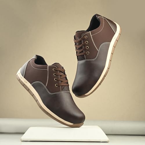 Image of Vellinto AEROFLEX Casual /Semi-Formal Derby ll Stylish, Durable, Lightweight Mocassin Shoes