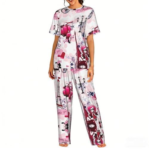 Pyjama femme confortable pour le week-end et moments de détente à la maison