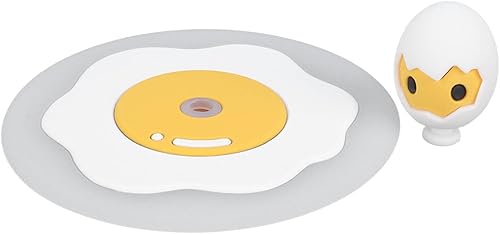 Miniatura 9 de Tapa de taza de silicona, nueva bonita tapa de taza de silicona de grado alimenticio a prueba de fugas para bebidas frías y calientes (amarillo)
