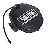 Valterra T1020VP Waste Valve Cap - 3' Bayonet, Black