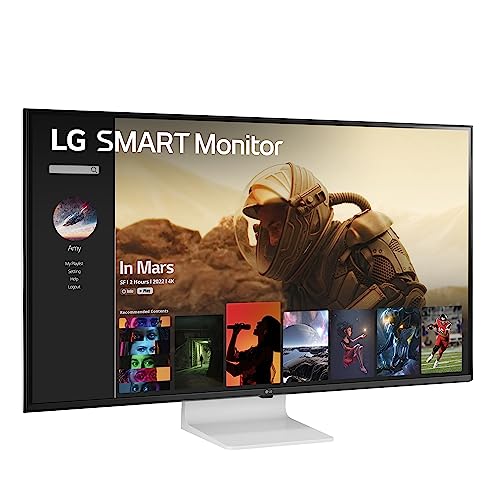 LG Smart Monitor (43SQ700S) 43Inch 4K UHD(3840x2160) IPS Display