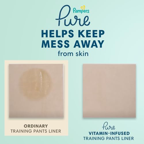 Pampers Pure Protection Training Underwear, Unisex, Size 2T3T, 60 Count, Premium, Hypoallergenic, Soft, Absorbent - image 8