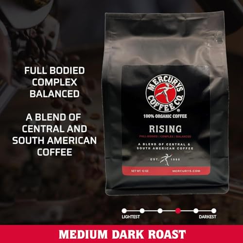 Mercurys Coffee Co. Café en grano tostado medio 12 oz miniatura 4