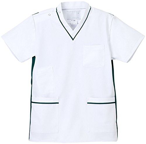 ナガイレーベン NAGAILEBEN 男女兼用上衣 FT4492 Mサイズ TPグリン