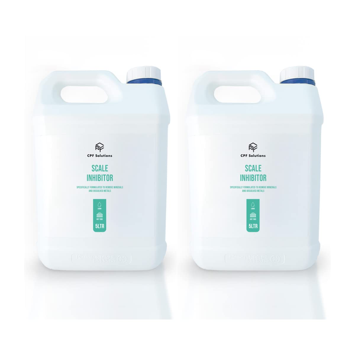 10ltr Spa Hot Tub Scale Remover & Inhibitor, Hot Tub Effective Anti or No Scale Remover, Limescale Prevention, Scale & Stain Pools Away Spas