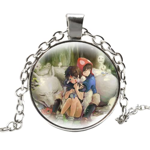 ZEIA3 Collar de princesa Mononoke para cosplay, Mononoke Hime