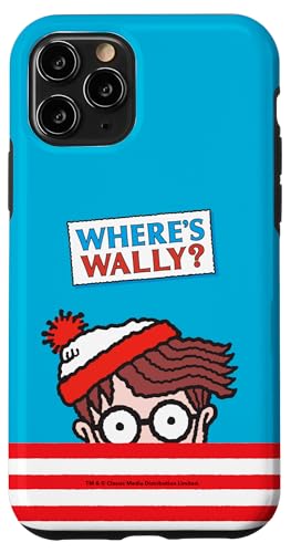 ウォーリーをさがせ Peeking Stripes スマホケース iPhone 11 Pro 用