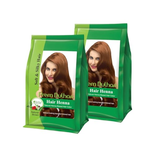 Prem Dulhan Henna natural 125 g pack de 2 miniatura 1