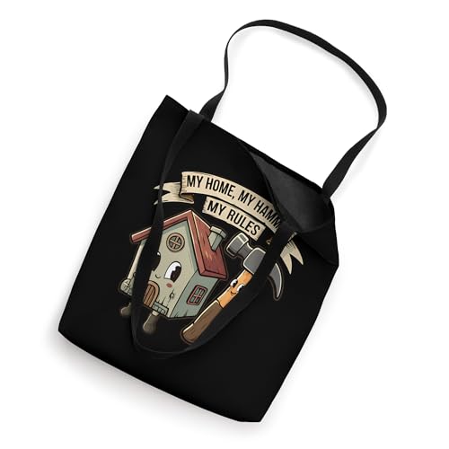 Bolso Tote Divertido My Home My Rules miniatura 2