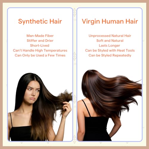 Image of Full Shine Virgin Human Hair Injected Tape in Hair Extensions,22 Inch 25g 10Pcs,Color 2 /18 /22 Brown to Ash Beach Blonde Ombre,Invisible Skin Weft Tape in Extensions for Natural Looking Length