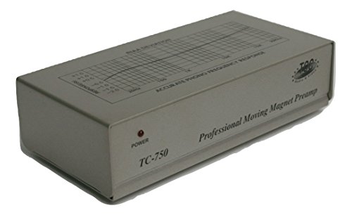 Technolink TC-750 Audiophile RIAA Phono Preamp, 85dB S/N, Black or Silver, Your Choice (Silver w/USB)