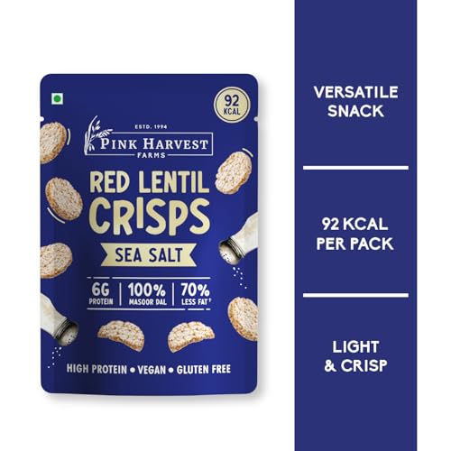 Image of Pink Harvest Farms Variety Bundle of 3 Crisps | Light, Crispy, Versatile & Flavorful | Addictive Snack | No Rice, Potato, Corn, or Wheat | (25g, Pack of 3)
