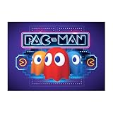 Displate Offiziell Pac Man MetallPoster Magnetische 