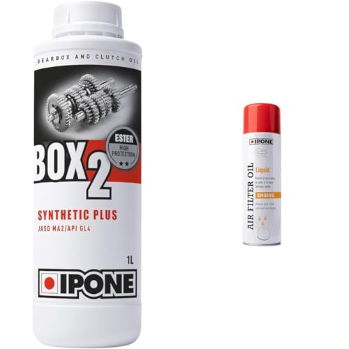 Huile de Boîte de Vitesses Moto IPONE Box 2 Semi-Synthétique Esters 1L