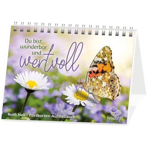 Preisvergleich Produktbild Du bist wunderbar und wertvoll: Postkarten-Aufstellbuch