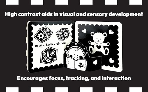 Image of Look, Look, Baby! Playtime: Black and White High Contrast Tummy Time Book for Newborns