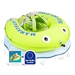 HECCEI Bouee Bebe Autom Gonflable, Mambobaby Pliage Compressible Flotteur de Piscine pour Bébé Bouée Baby Float pour Enfant de 3-24 Mois