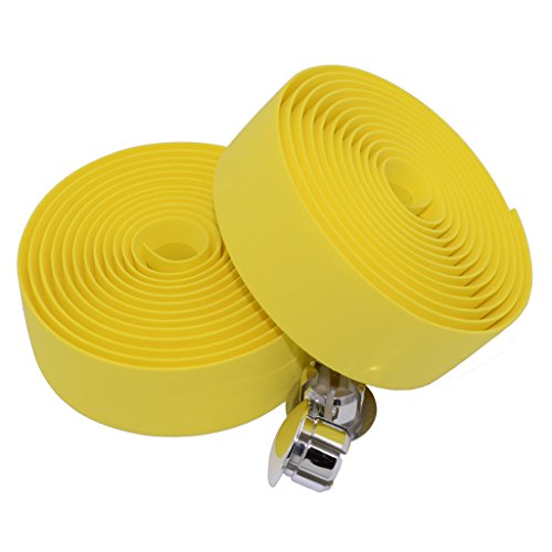 Bandes adhésives pour guidon de vélo route jaune guidoline EVA