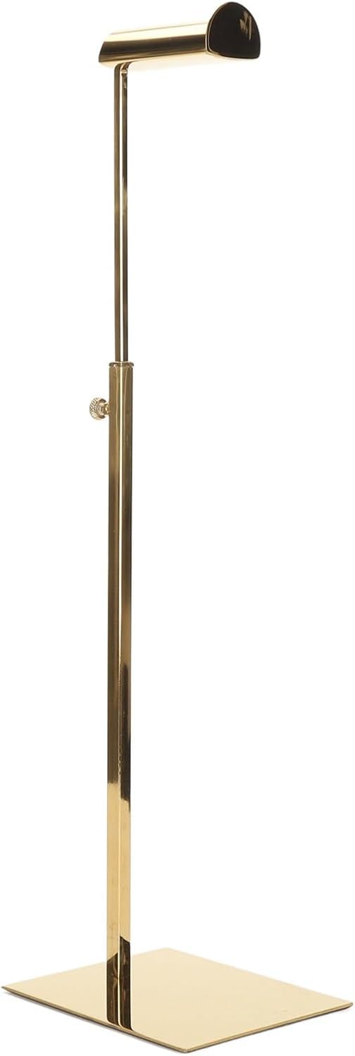 aqxreight Bags Display Rack, Stainless Steel Handbag Holder, Mirror Gold, Multifunctional Stand for Clothing Shops and Shopping Malls