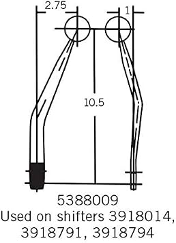 Hurst 5388009 Shifter Stick