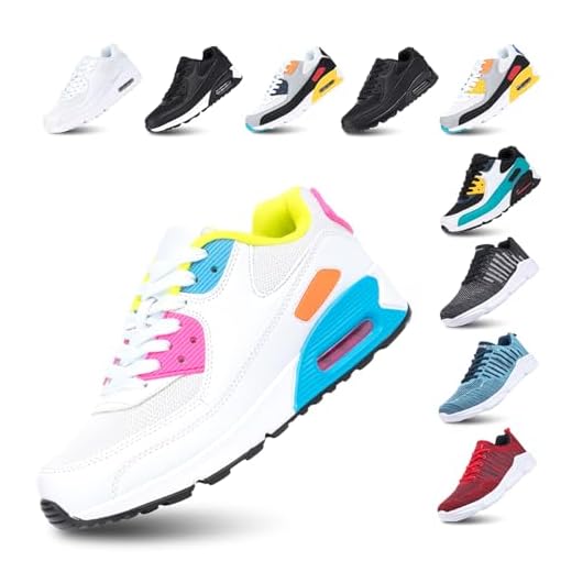 Hitmars Scarpe Running Uomo Donna Ginnastica Sneaker Leggere Traspirante Outdoor Sportive Calzature da Corsa Pallavolo Tennis Rosa 38