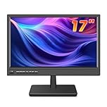 KCR 17 Inch FHD 1920 * 1080 LED Monitor with HDMI VGA in,Build-in Speakers, 75Hz Refresh Rate, 5ms Response Time