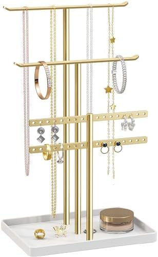 pickpiff Jewelry Stand Holder Organizer: 14.5" Sturdy Hanger for ...