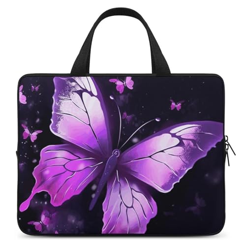 Housse PC portable violette fine pour éviter les rayures de transport