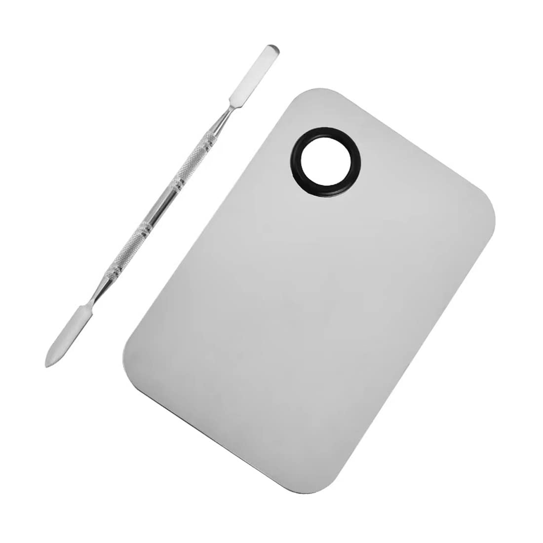 12 Palette Rotonde In Acciaio Inox Per Miscelazione Colori, Diametro 5,1 Cm, Mini Vaschette Per Acquerelli E Trucco, Riutilizzabili E Portatili, Per Artisti E Hobbisti
