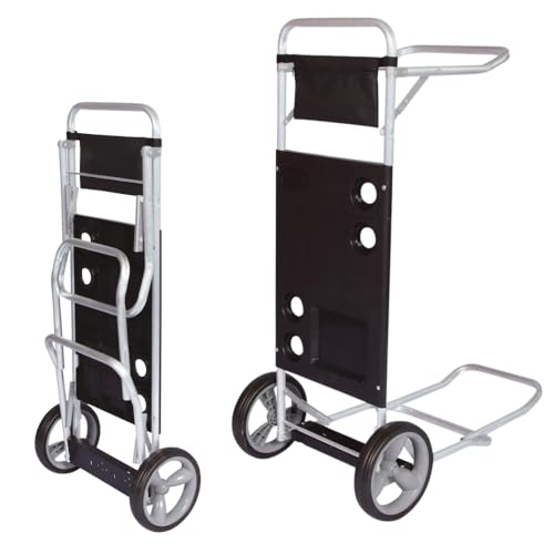 Carrinho De Praia Com Avanço Para Caixa Térmica Mor Preto