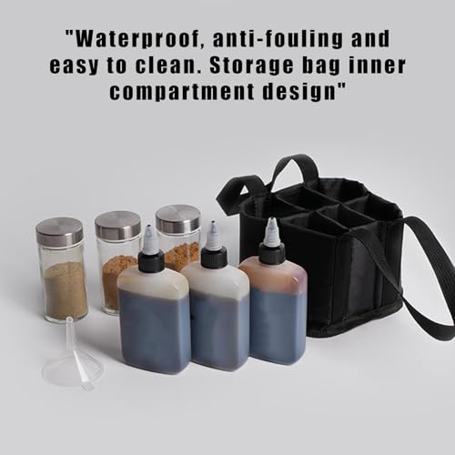 Ensemble d'assaisonnement portable robuste en matériaux durables et sains - 7