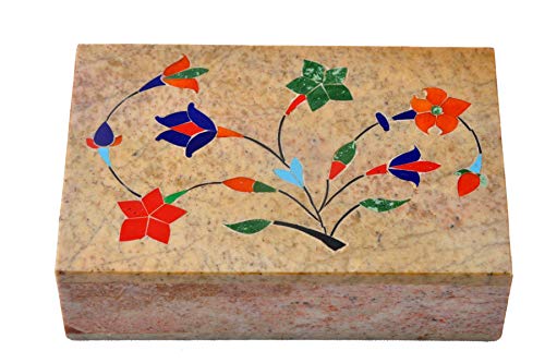 Hashcart Handmade Decorative Storage Box, Keepsake Box, Trinket Holder, Watch Storage Box | Birthday, Anniversary, Housewarming, Gifts For Women | Ring box | Makeup | Bracelets | Necklace organizer