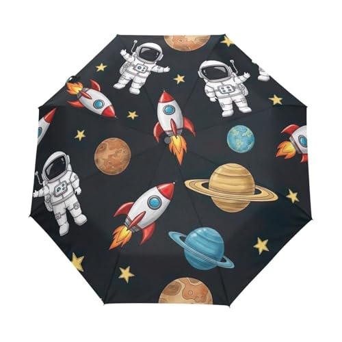 Parapluie automatique léger et résistant taille unique pour la pluie