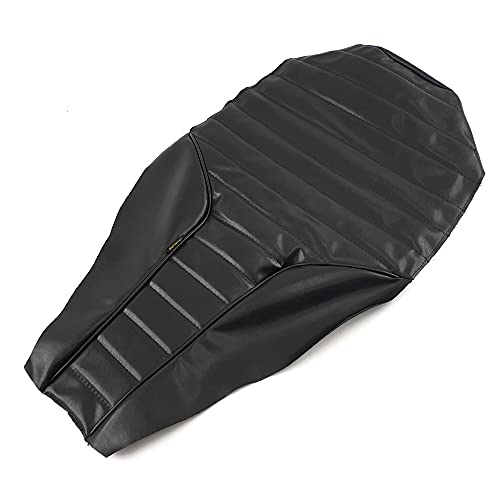 (トクトヨ)Tokutoyo ヤマハ対応 TW200 DG07J TW225 DG09J 張替用 タックロール式 黒レザー調 シートカバー