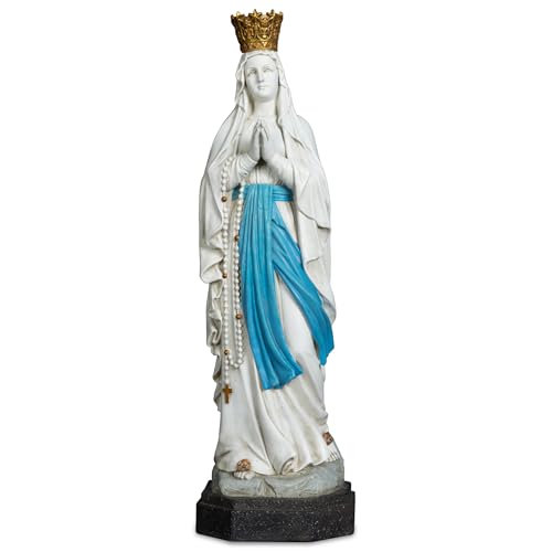 DevotedWalls 14" Our Lady of Lourdes Statue