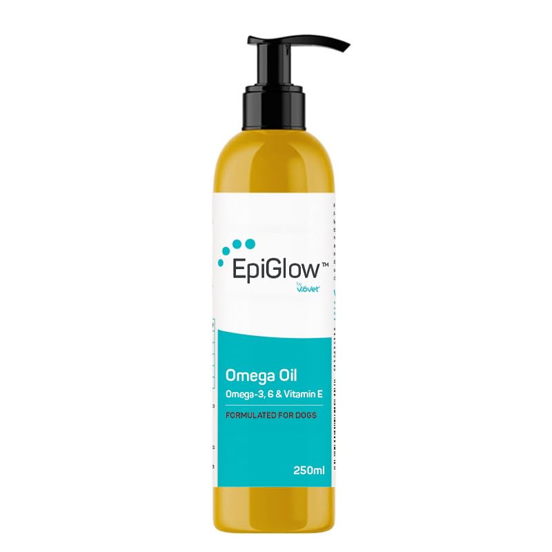 VioVet EpiGlow Omega-3 & 6 Oil, Skin and Coat Supplement, For Dogs 250ml
