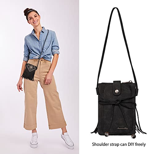 Image of Montana West Small Crossbody Bags for Women Western Cell Phone Purse