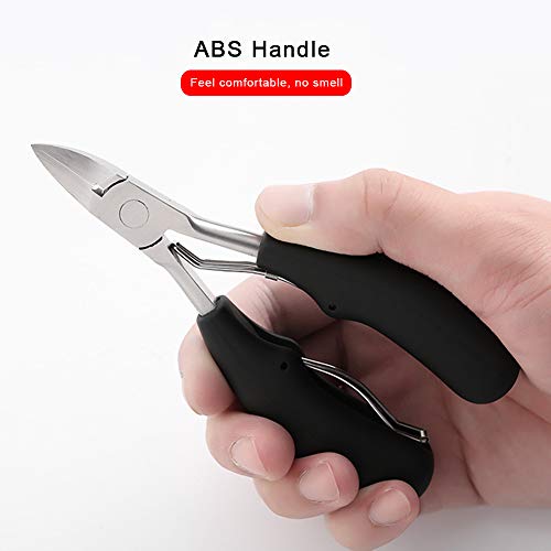 KAIXIANG Cortador de unhas grossas e encravadas, aço inoxidável, profissional, resistente, aparador