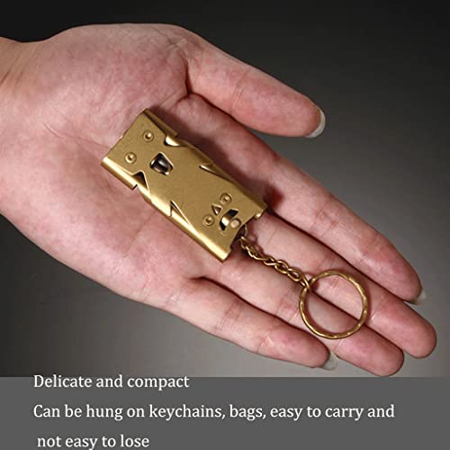 RHXWFDG reddingsvesten voor kajakken Rvs Fluitje Met Sleutelhanger Gebruikt Voor Training Dieren En Outdoor Survival Emergency Sport Outdoor Fluitje reddingsvest volwassen - Image 4