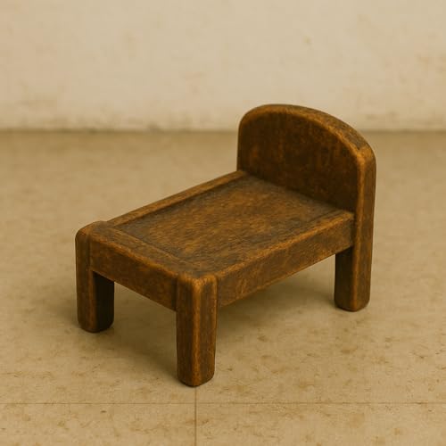 Image of Sheesham Wood Small Size Bed Without Storage | Wooden Bed or Bedroom, Guest Room, Living Room, Hotels and Home Furniture