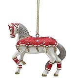 Enesco Trail of Painted Ponies Holiday Tapestry Hanging Ornament, 2.6 Inch, Multicolor