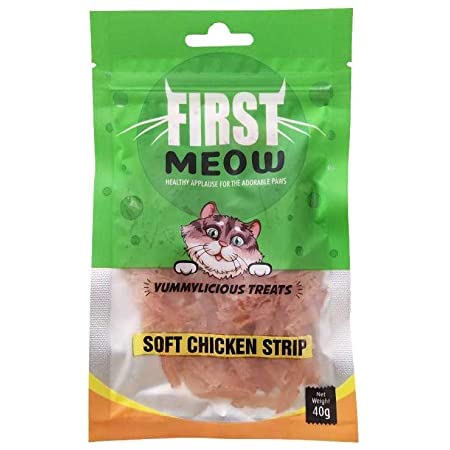 First Meow Yummylicious Cat Treats Combo Soft Chicken Strip x6 Sold by MS Traders (B0BYX5B3QG) Amazon Price History, Amazon Price Tracker
