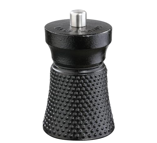 Comparison: Best Zassenhaus Grinder 6 Zassenhaus Worker Pepper Mill, Cast Iron Grinder Made of High-Performance Ceramic, Grinding Level Infinitely Adjustable, Also for Salt, Dried Herbs and More, Height: 10.0 cm, Diameter 6.0 cm
