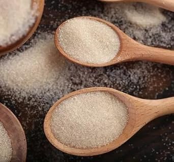 Organic Raw Cane Sugar Crystals, Non-GMO, 100% Cane Juice, Natural Sweetener, First Crystallization, Bulk, 50 lb
