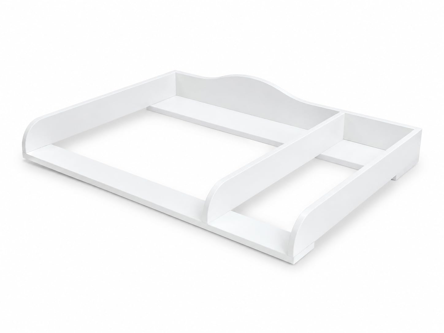 KraftKids Wickelaufsatz weiß für HEMNES 108 cm breite Kommode mit Trennfach