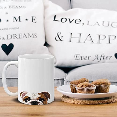 Miniatura 6 de MUGBREW Taza de té de cerámica Bulldog Inglés, 11 onzas